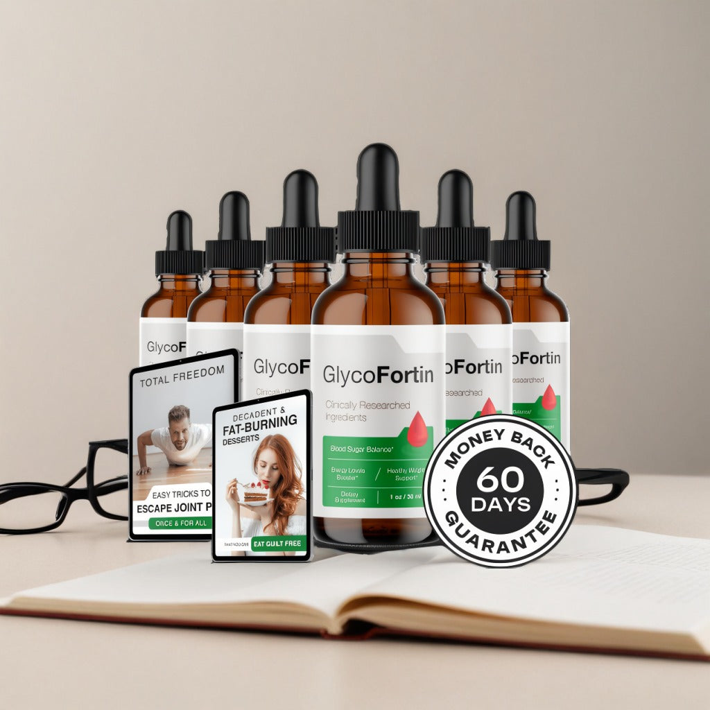 GlycoFortin - 6 Bottles+ 2  Ebooks