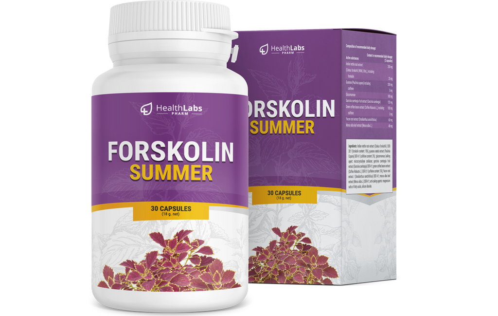 Forskolin Summer - Bezpieczny sposób na wyeliminowanie nadprogramowych kilogramów